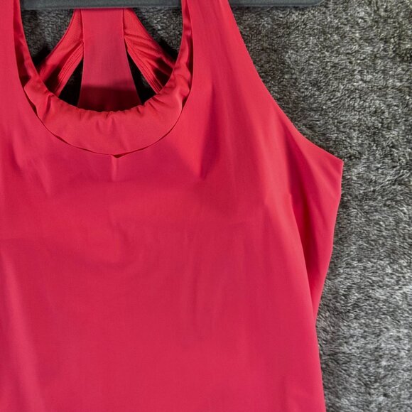 Athleta 3 in 1 Support Top A-C Sz Large Pink - Picture 4 of 9